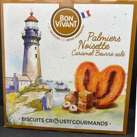 palmiers noisette caramel beurre salé 2x60g